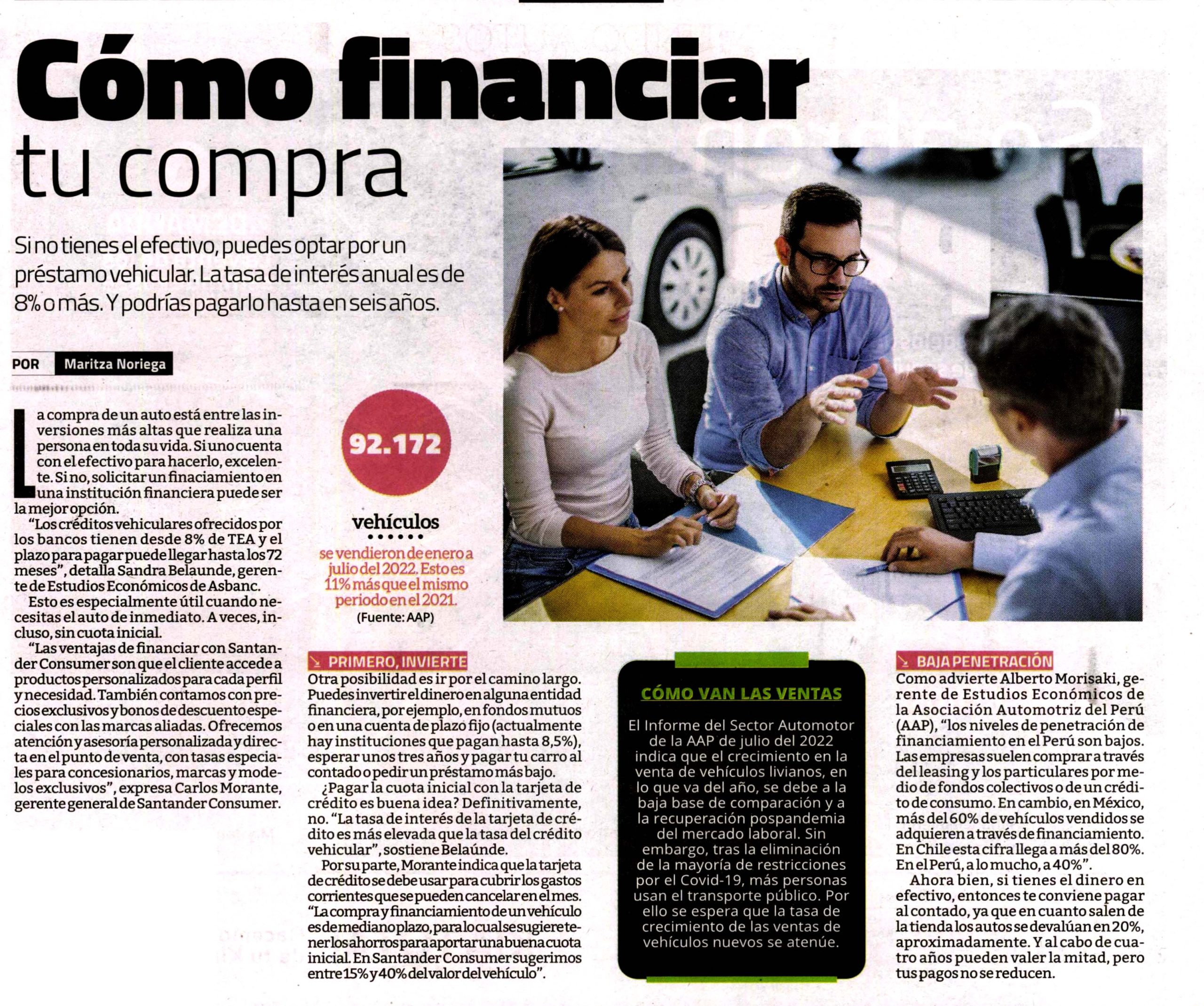 Cómo financiar tu compra