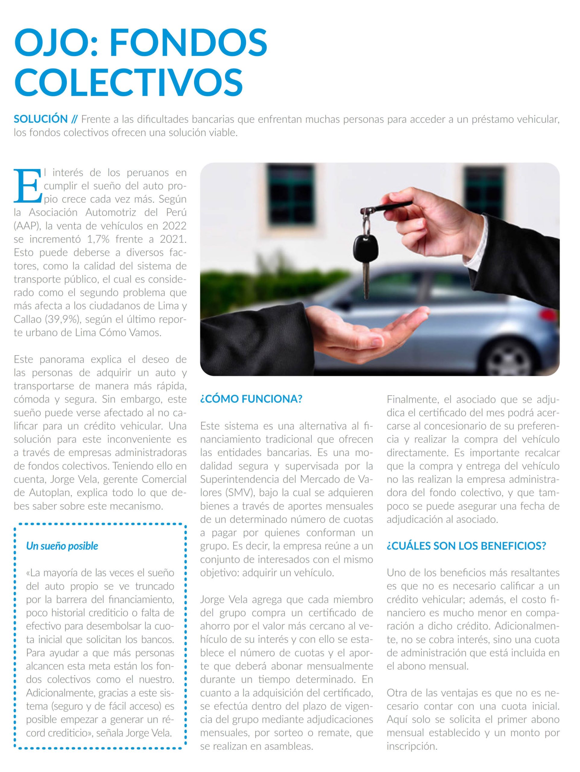 Ojo: fondos colectivos