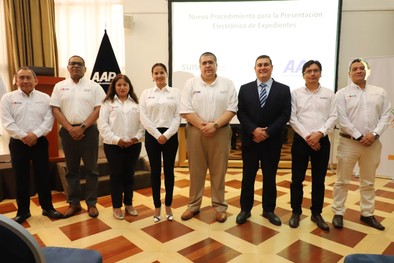 AAP Y SUNARP PRESENTAN EL NUEVO PROCESO DE INMATRICULACIÓN VEHICULAR