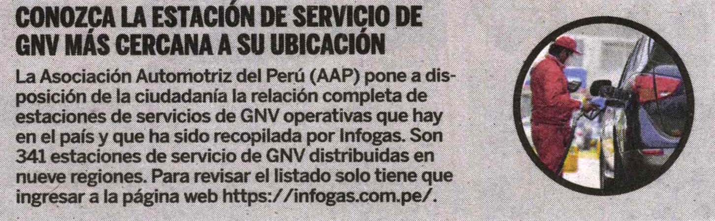 Conozca la estación de servicio de GNV más cercana a su ubicación