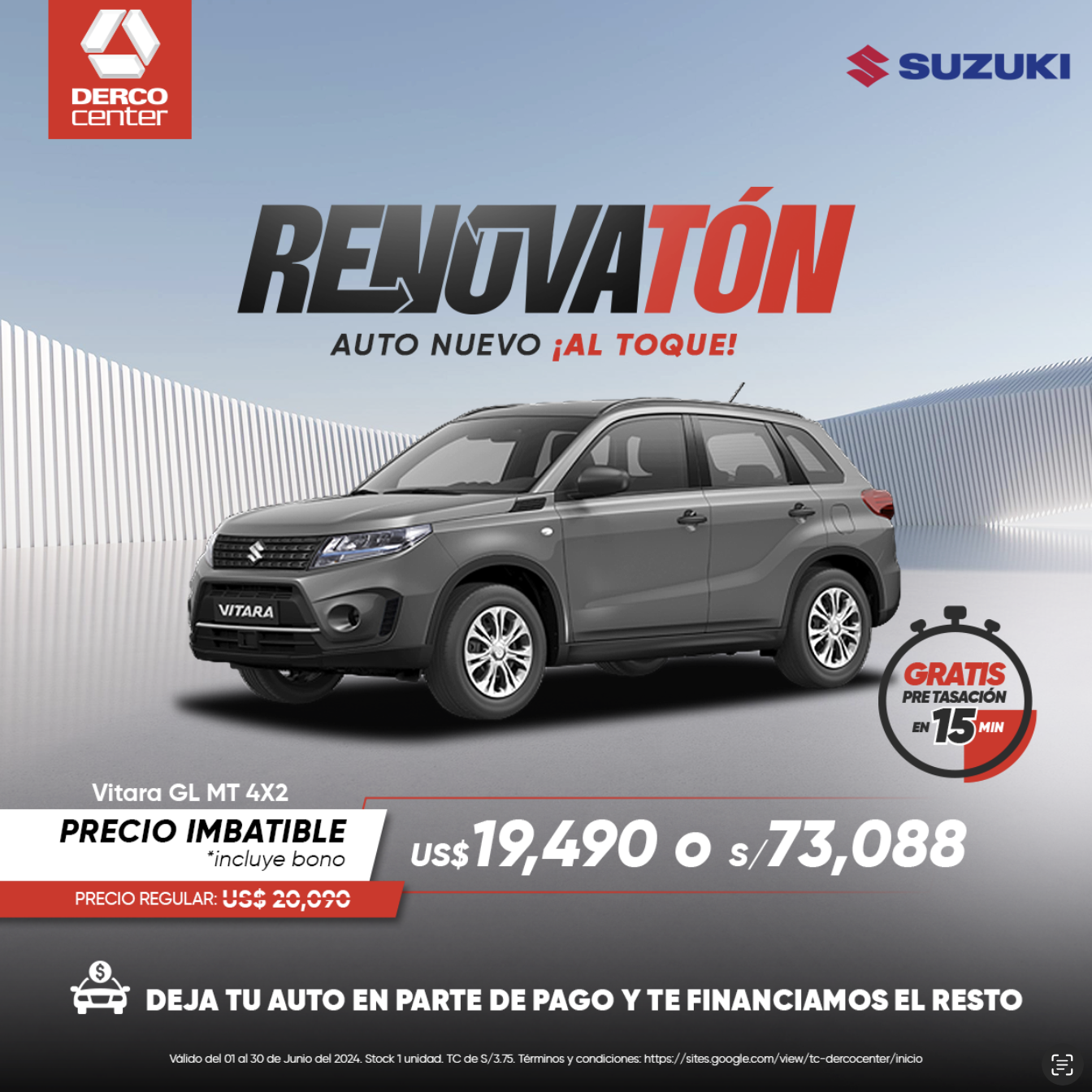 DERCO CENTER lanza el “Renovatón”: La oportunidad perfecta para renovar tu auto