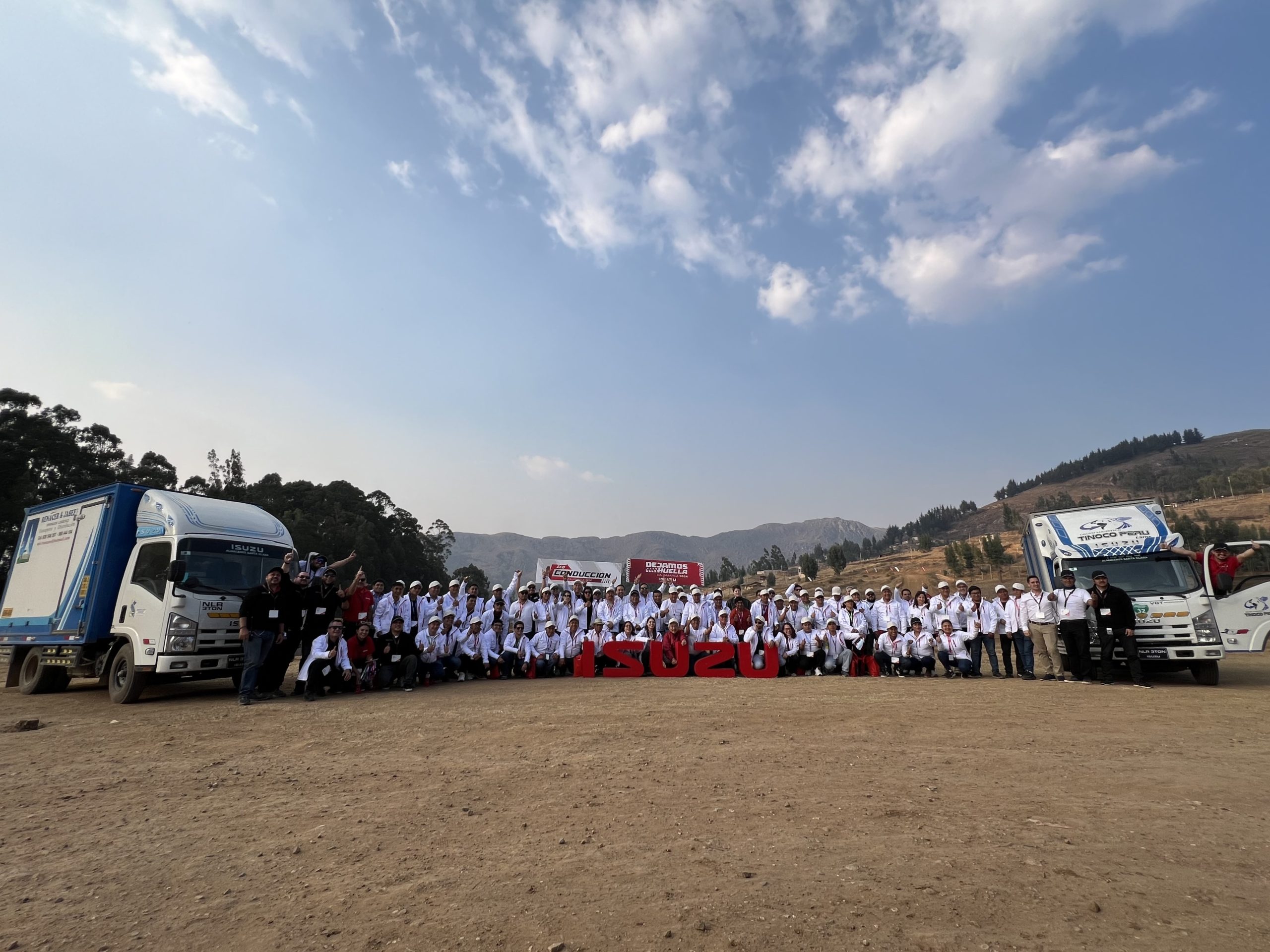 MSA Automotriz participa en “Dejamos Huella Cajamarca 2024”, el evento más importante de Isuzu en Perú